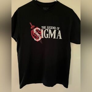 The Legend Of Sigma Event Staff Frat T Shirt Men’s Medium
